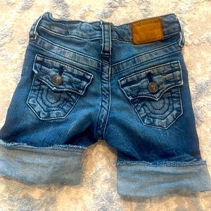 Girls toddler jean short